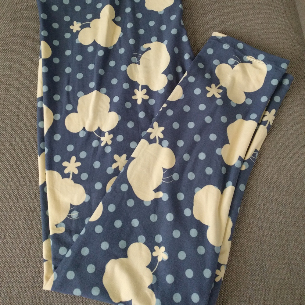 NWT LuLaRoe Minnie Disney Leggings TC2